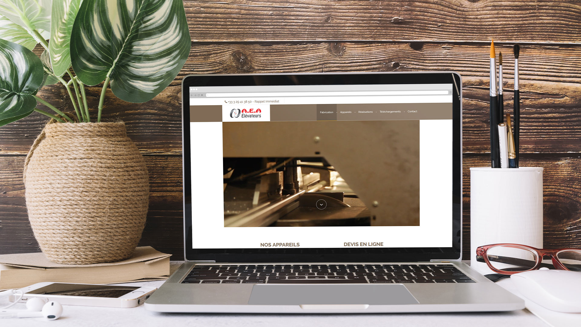 site A.E.A Elévateurs